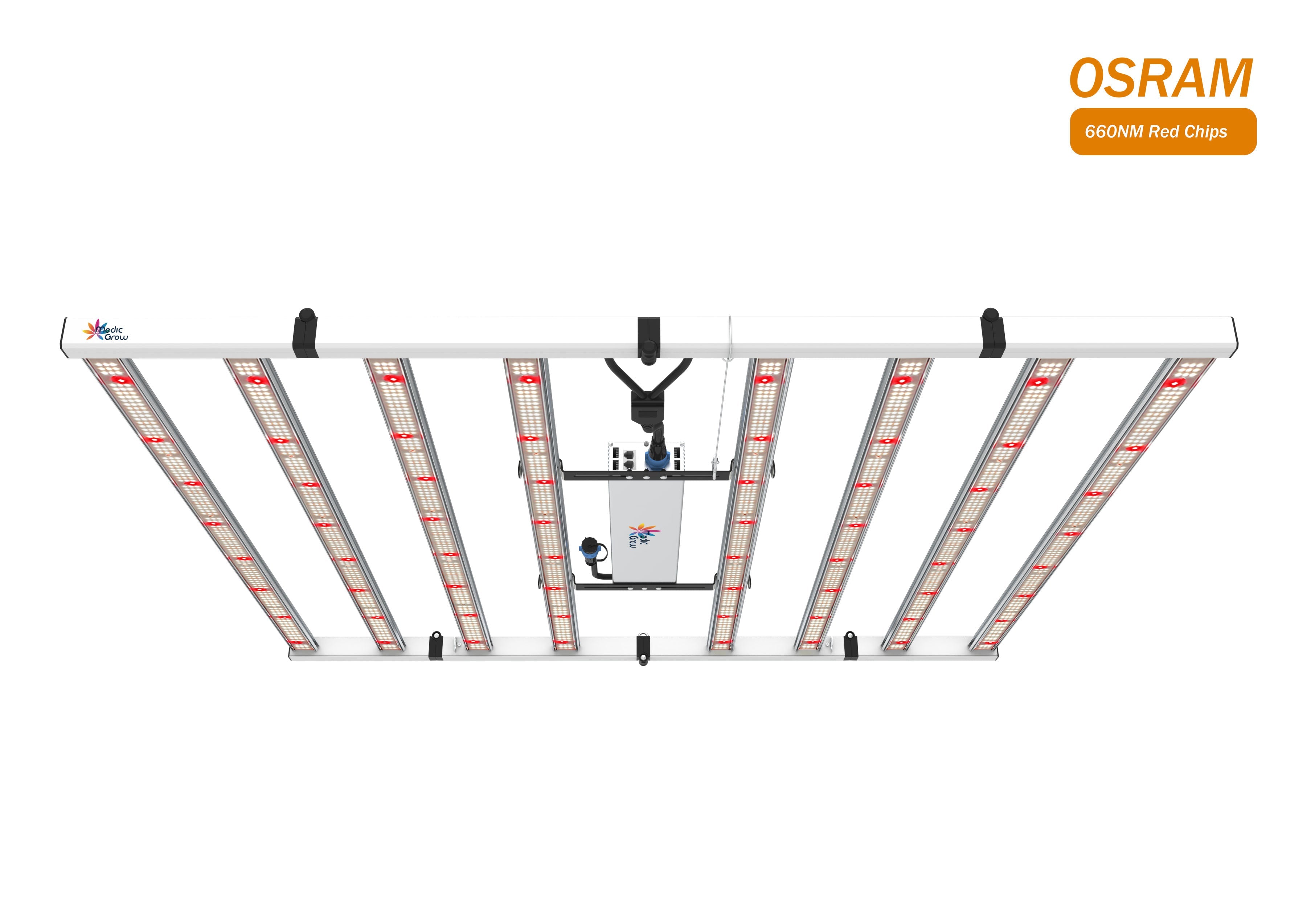 Medic Grow Fold-800 Led Grow Light & 4'X4' (48"x48"x80") Best Grow Tents Kits - Medicgrow