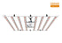 Medic Grow Fold-800 Led Grow Light & 4'X4' (48"x48"x80") Best Grow Tents Kits - Medicgrow