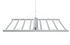 Medic Grow Venus Full Spectrum Cost-Effective 200W LED Grow Light for Vegetative and Beginner: 2X4FT - Medicgrow