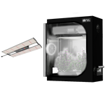 Medic Grow MiniSun-2 150W-500W Grow Light & 2'X4' (48"x24"x60") Indoor Complete Grow Tent Kit - Medicgrow
