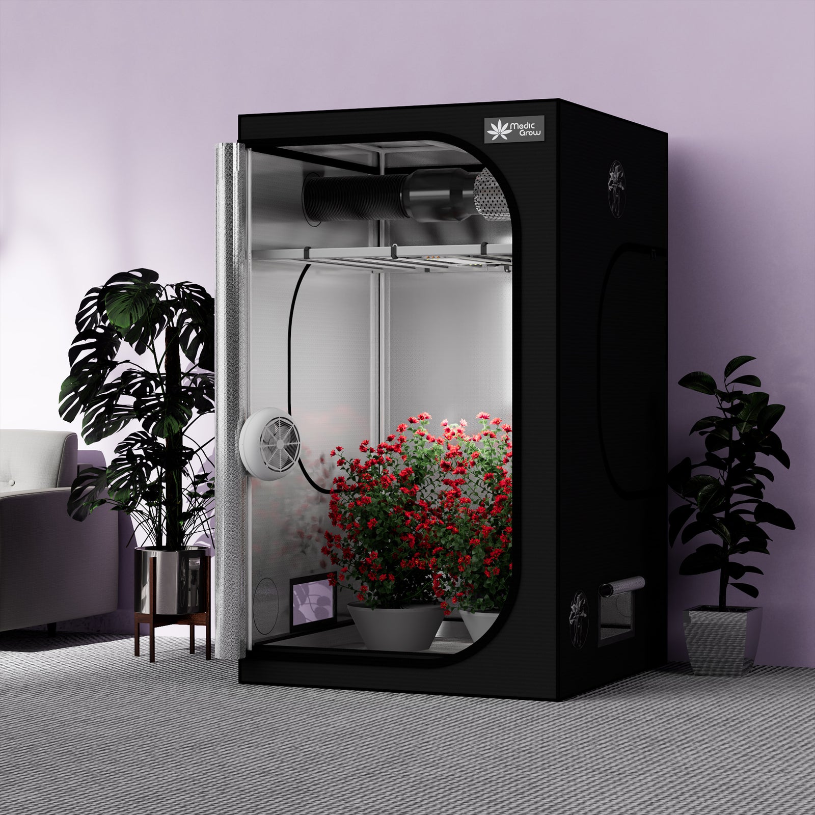 4x4 grow tent