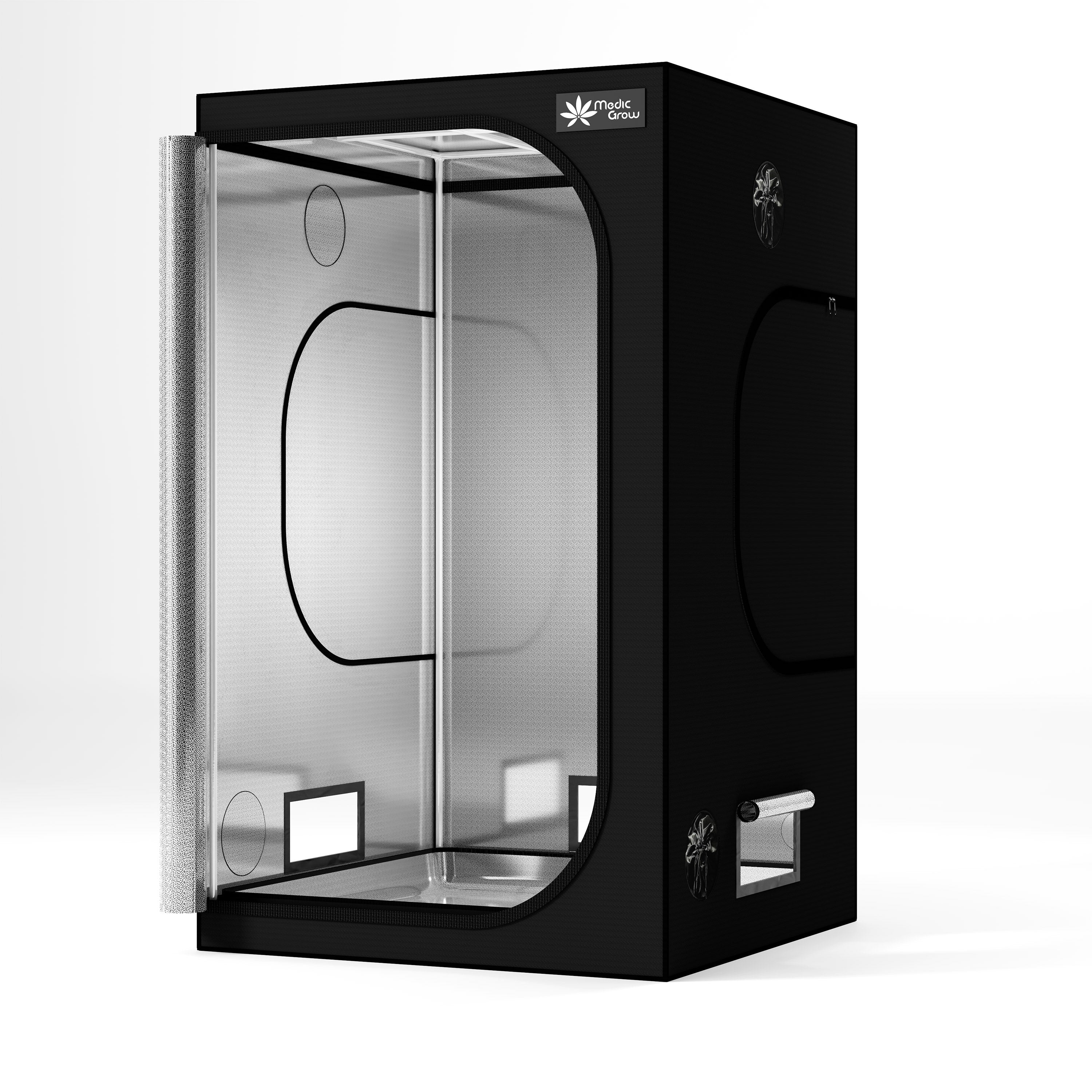 Medic Grow ZP-D 4x4 Grow Tent 48"x48"x80" (120x120x200cm) For Indoor Planting - Medicgrow