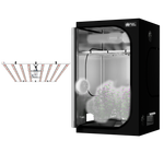 Medic Grow Fold-800 Led Grow Light & 4'X4' (48"x48"x80") Best Grow Tents Kits - Medicgrow