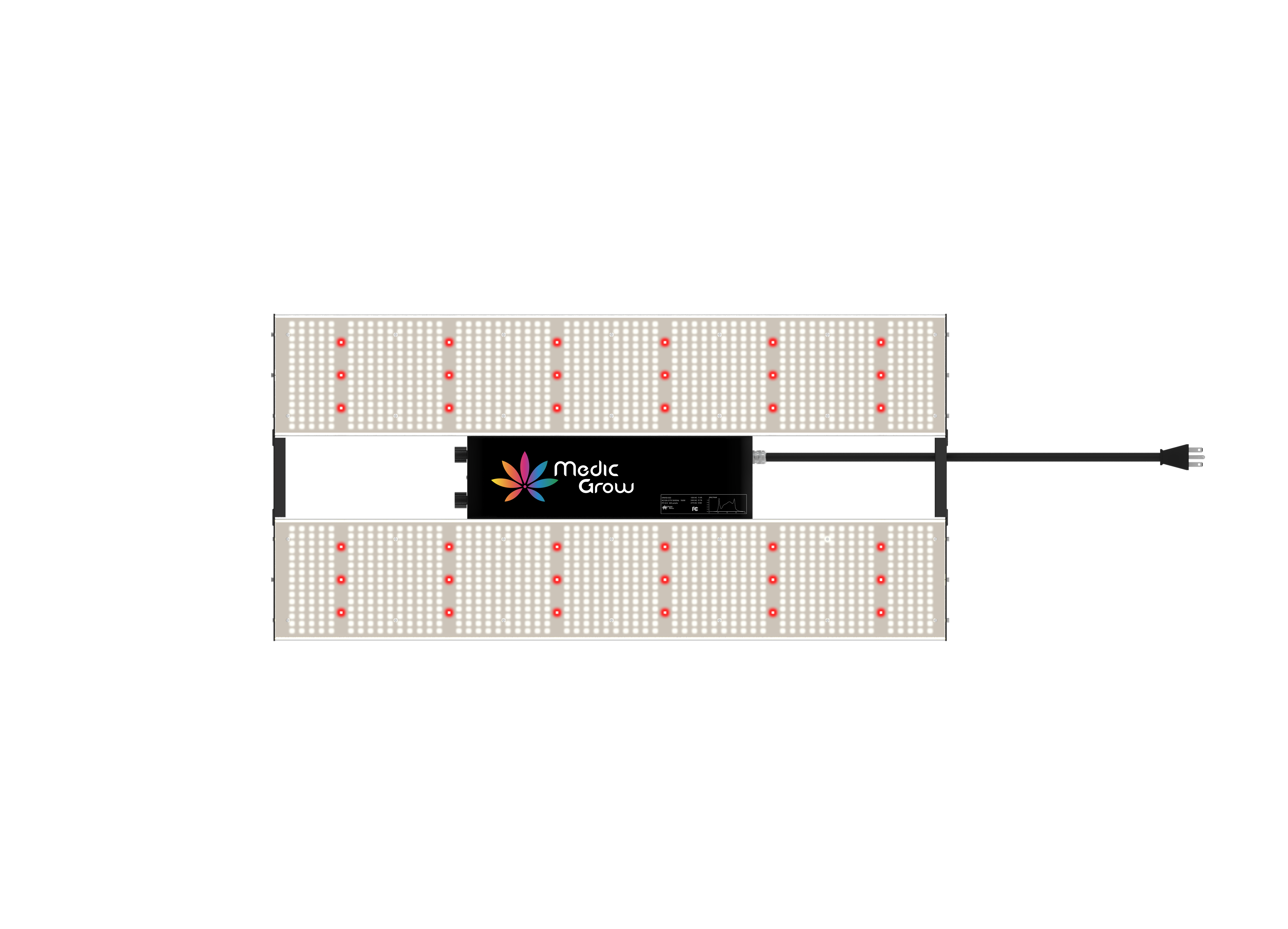 Medic Grow MINI SUN-2 Full Spectrum Dimmable 150W-500W LED Grow Light for 2X2/3X3 - Medicgrow
