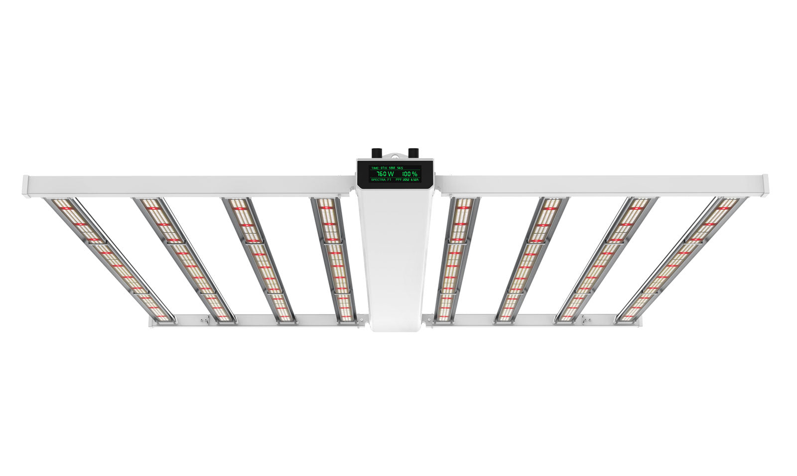 Medic Grow Smart-8 Full Spectrum Dimmable 760W LED Grow Light with Timer - High Yield Lamp for 5x5 Tent - Medicgrow