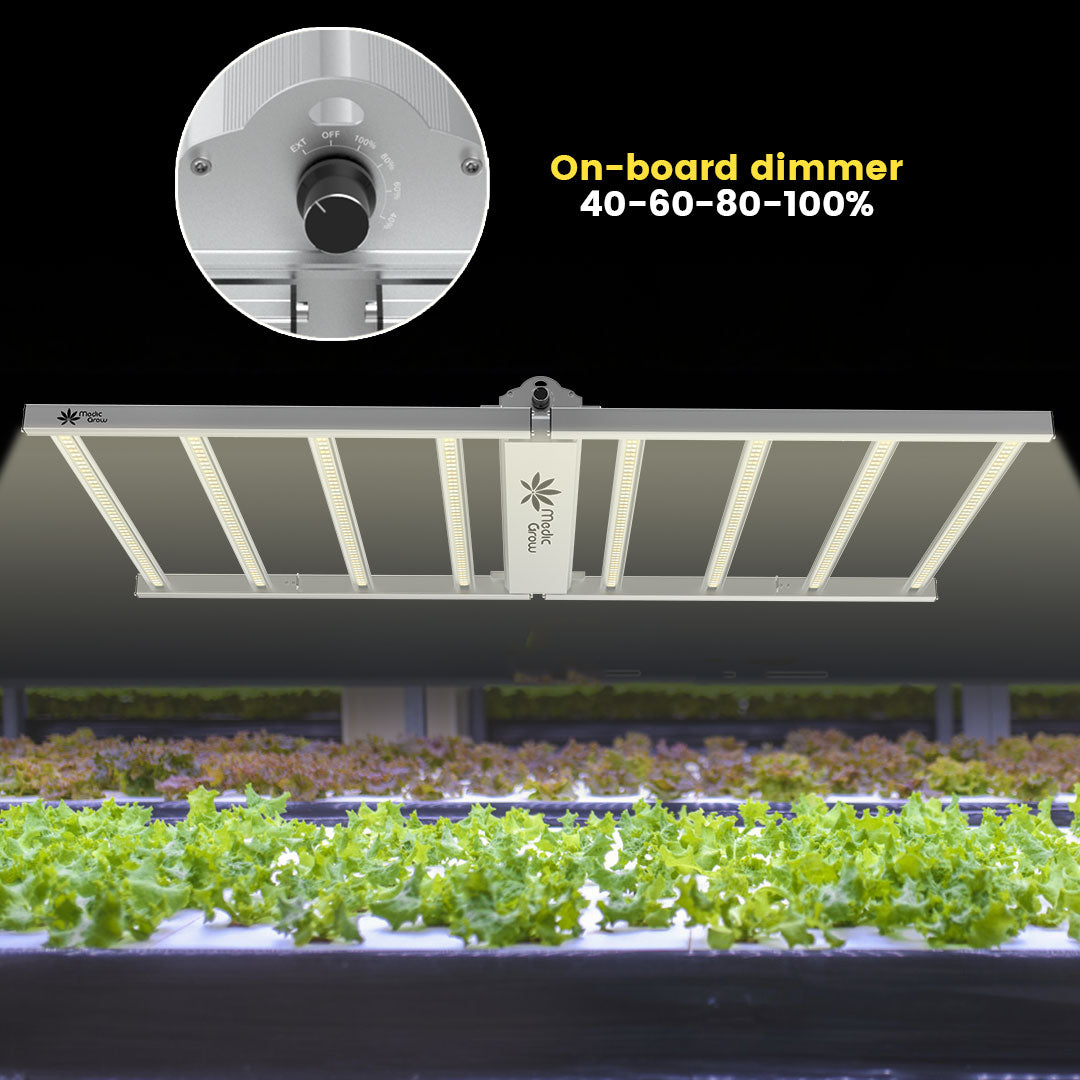 Medic Grow Venus Full Spectrum Cost-Effective 200W LED Grow Light for Vegetative and Beginner: 2X4FT - Medicgrow