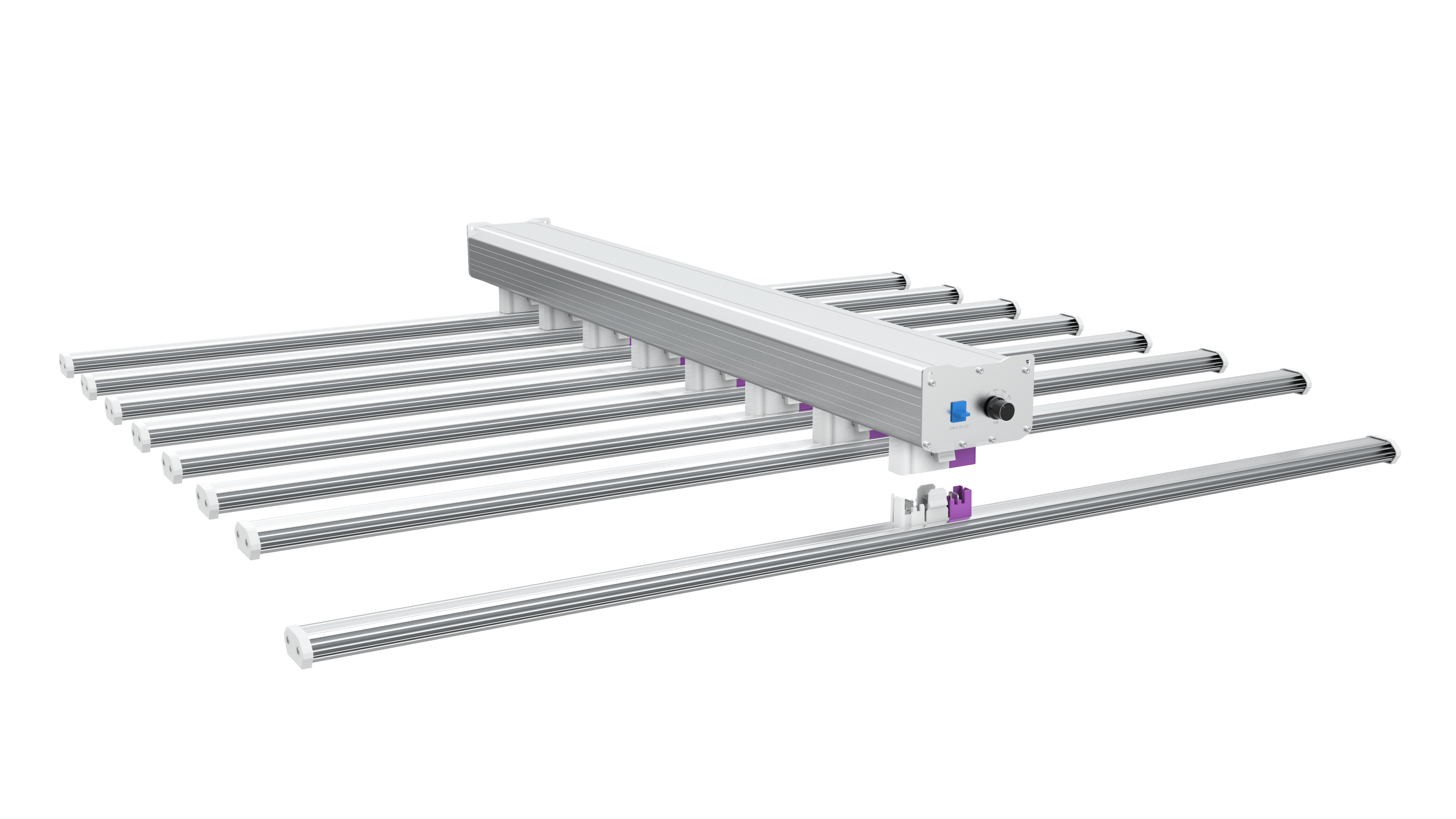 Medic Grow Ez-8 Smart Dimmable Full Spectrum 1000 Watt LED Grow Light for 5X5 Planting - Medicgrow