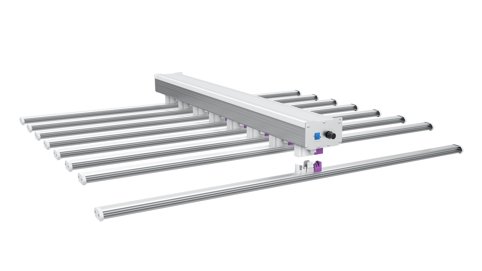 Medic Grow Ez-8 Smart Dimmable Full Spectrum 1000 Watt LED Grow Light for 5X5 Planting - Medicgrow