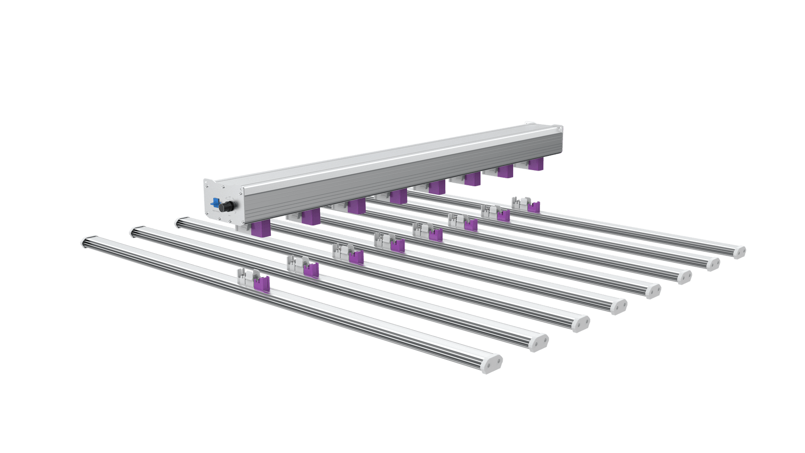 Medic Grow Ez-8 Smart Dimmable Full Spectrum 1000 Watt LED Grow Light for 5X5 Planting - Medicgrow